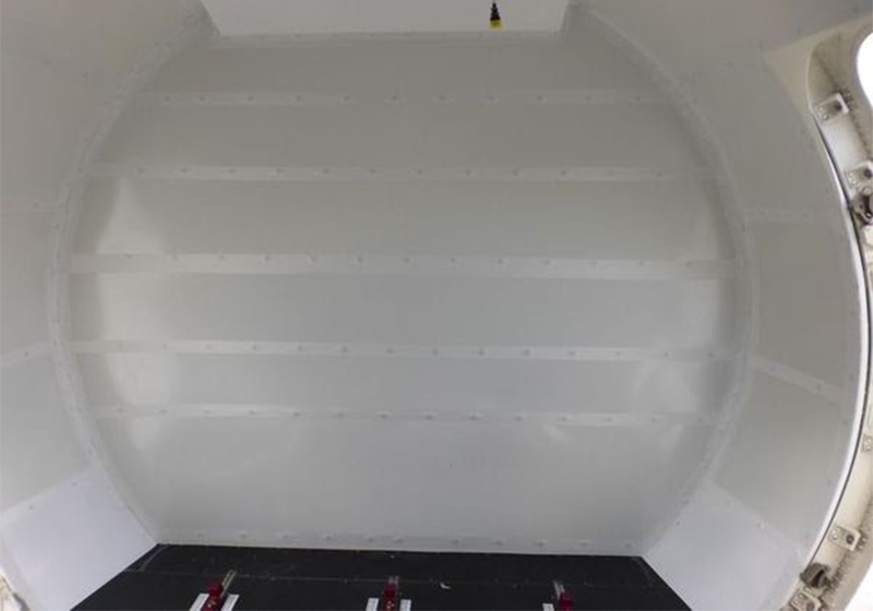 flat aft pressure bulkhead