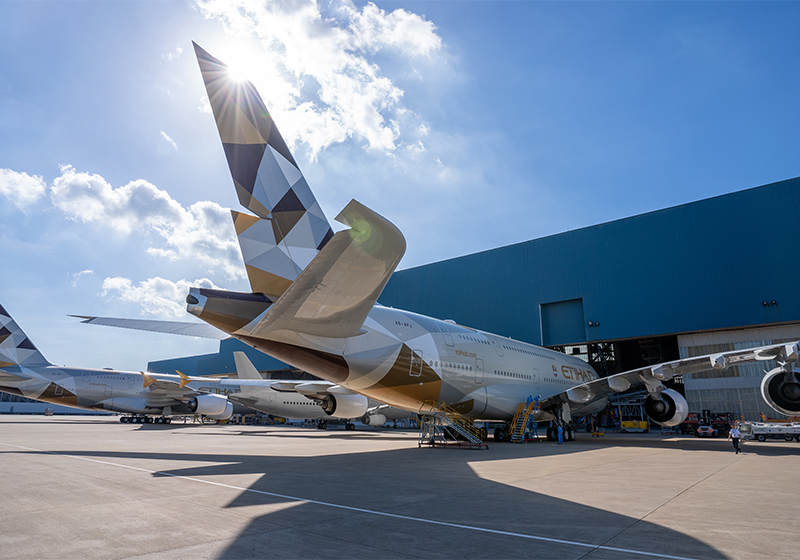 Etihad Airways A380 Superjumbo